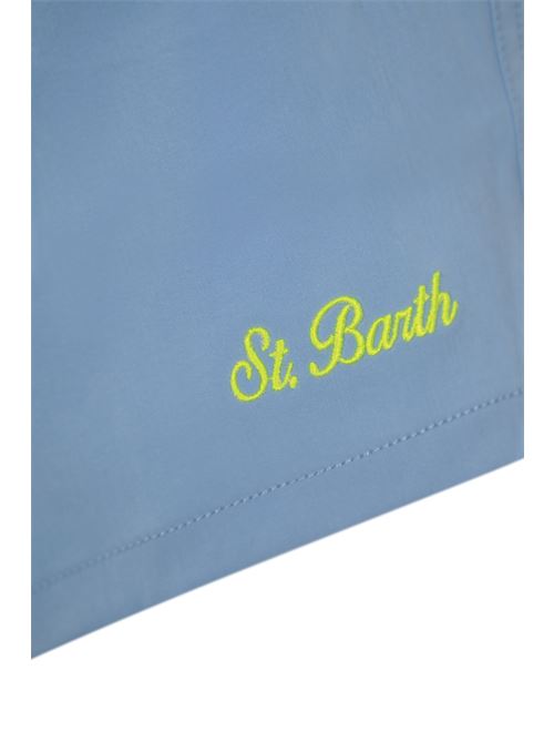 Costume da bagno Comfort celeste Mc2 Saint Barth | COMFORT SWIMSHORT03539F SB 3194 EMB